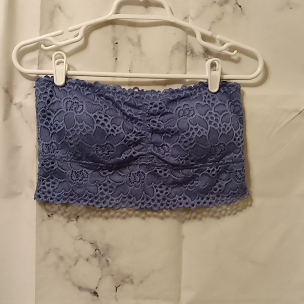 Free With Purchase Strapless Bra blue XXL 💗💗💗💗